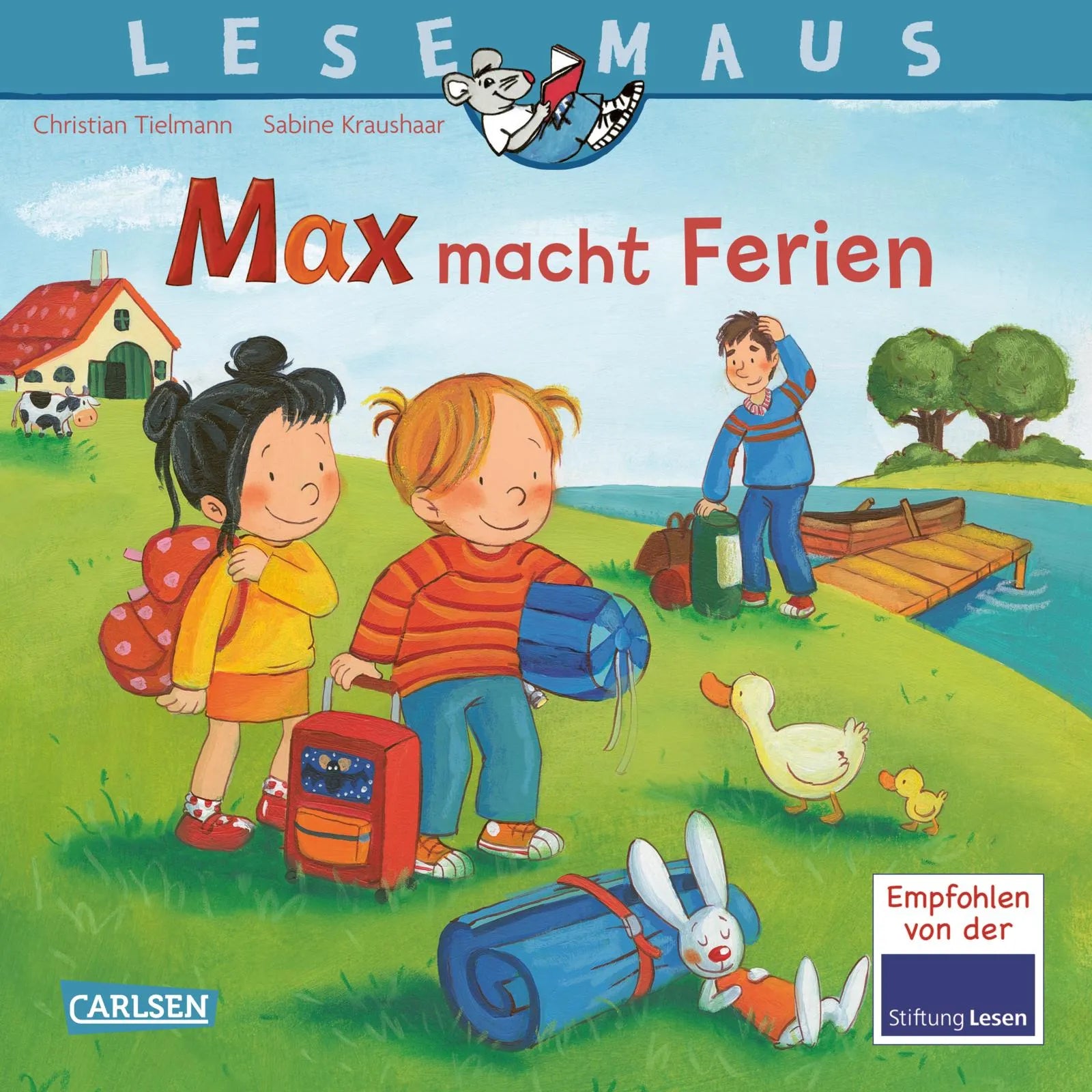 Buchcover von 'LESEMAUS 113: Max macht Ferien' - Taschenbuch von Christian Tielmann