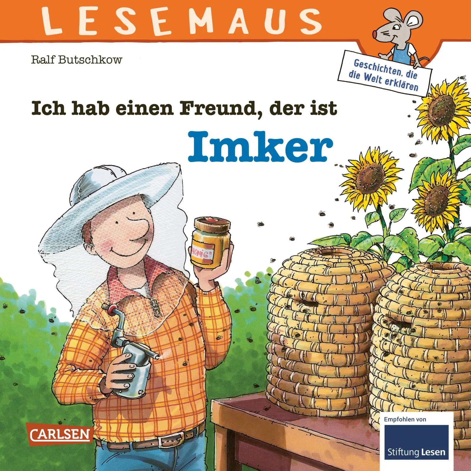 Buchcover von 'LESEMAUS 121: Ich hab einen Freund, der ist Imker' - Taschenbuch von Ralf Butschkow