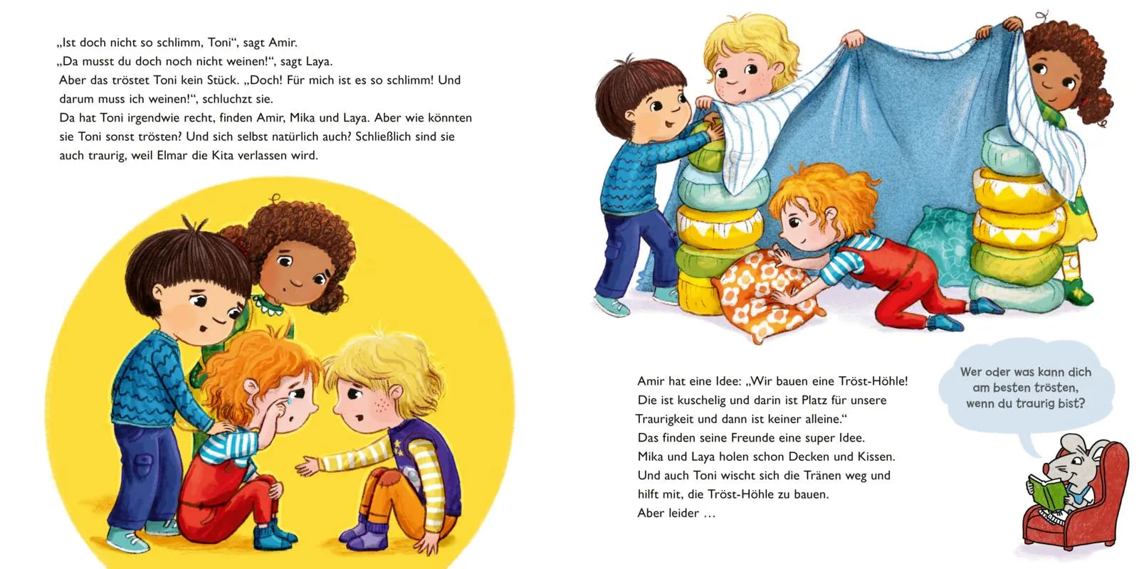 Detailansicht: LESEMAUS 129: Wir können das! Trösten und getröstet werden (Taschenbuch)