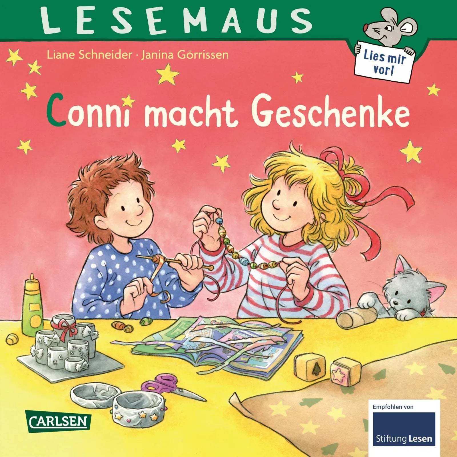 Buchcover von 'LESEMAUS 131: Conni macht Geschenke' - Taschenbuch von Liane Schneider