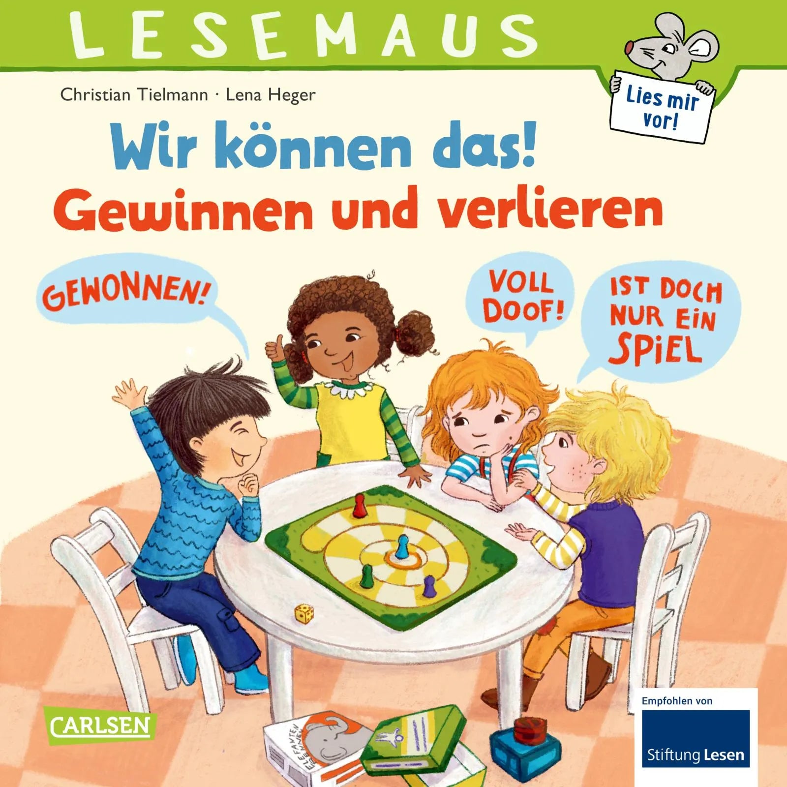 Buchcover von 'LESEMAUS 133: Wir können das! Gewinnen und verlieren' - Taschenbuch von Christian Tielmann