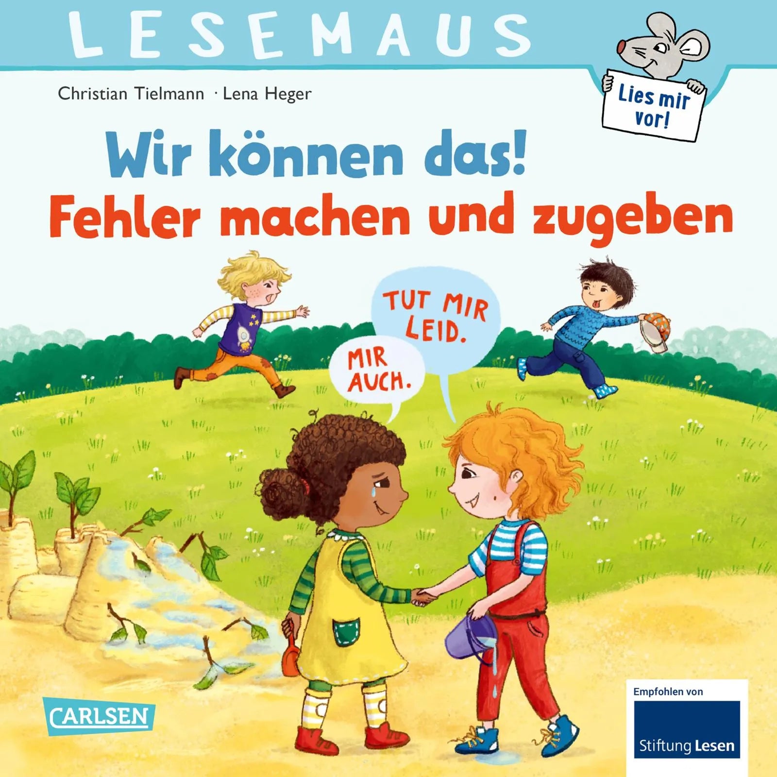 Buchcover von 'LESEMAUS 134: Wir können das! Fehler machen und zugeben' - Taschenbuch von Christian Tielmann