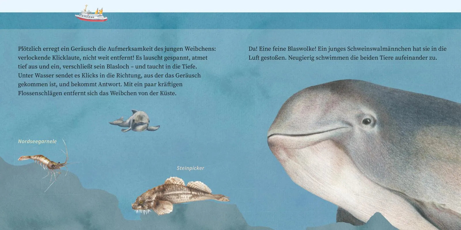 Claudia H.M. Hangen - LESEMAUS 135: Der kleine Wal und das Meer