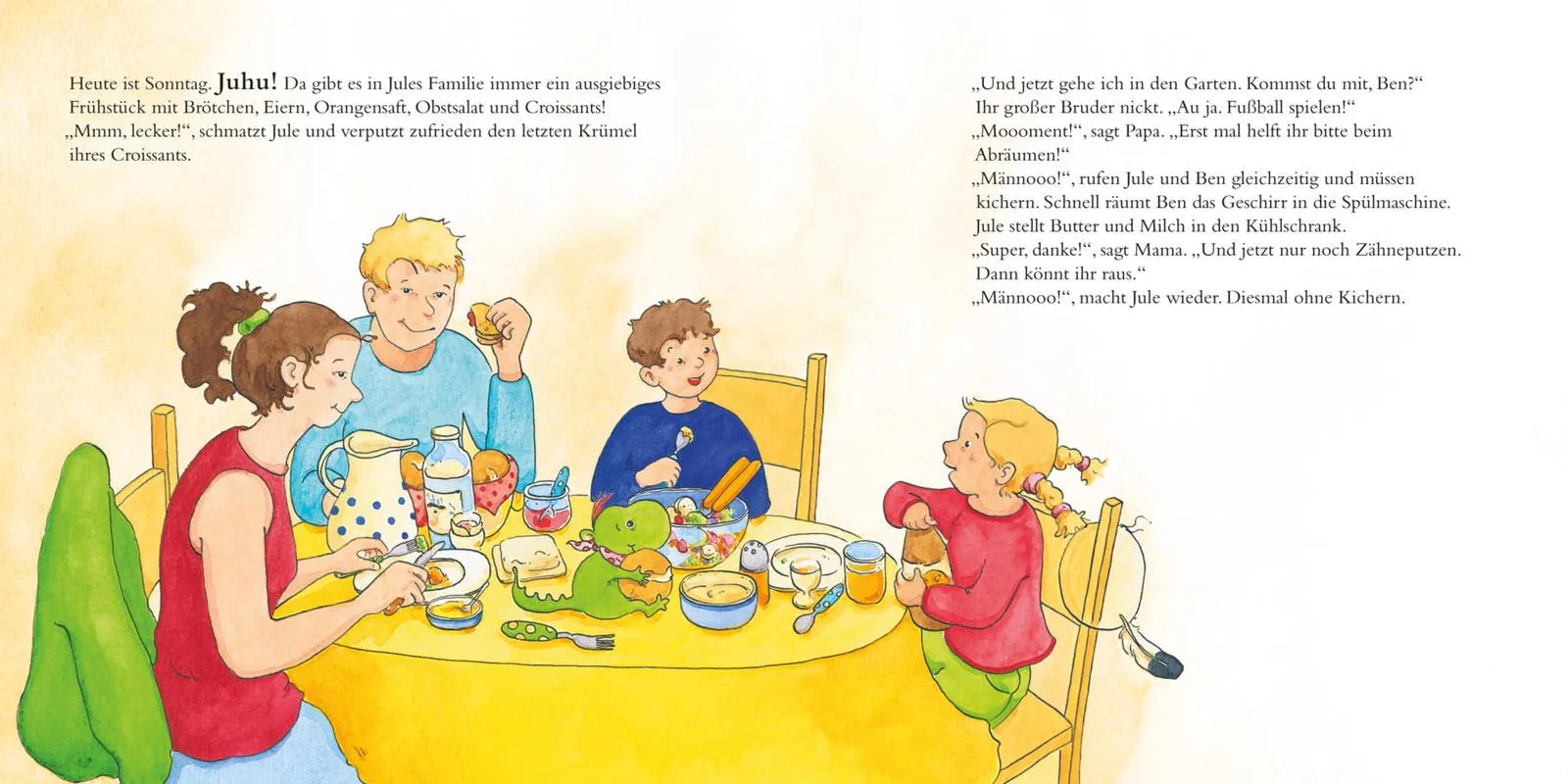 Abbildung von 'LESEMAUS 138: Jule putzt sich die Zähne – und Mama hilft mit'