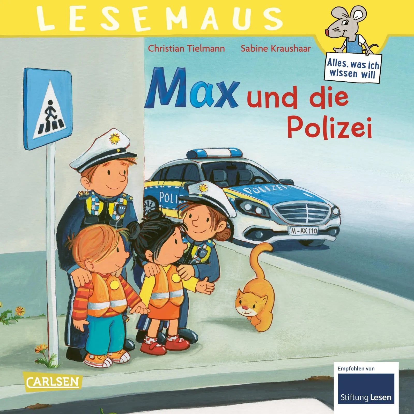 Cover: LESEMAUS 15: Max und die Polizei (Taschenbuch) von Christian Tielmann