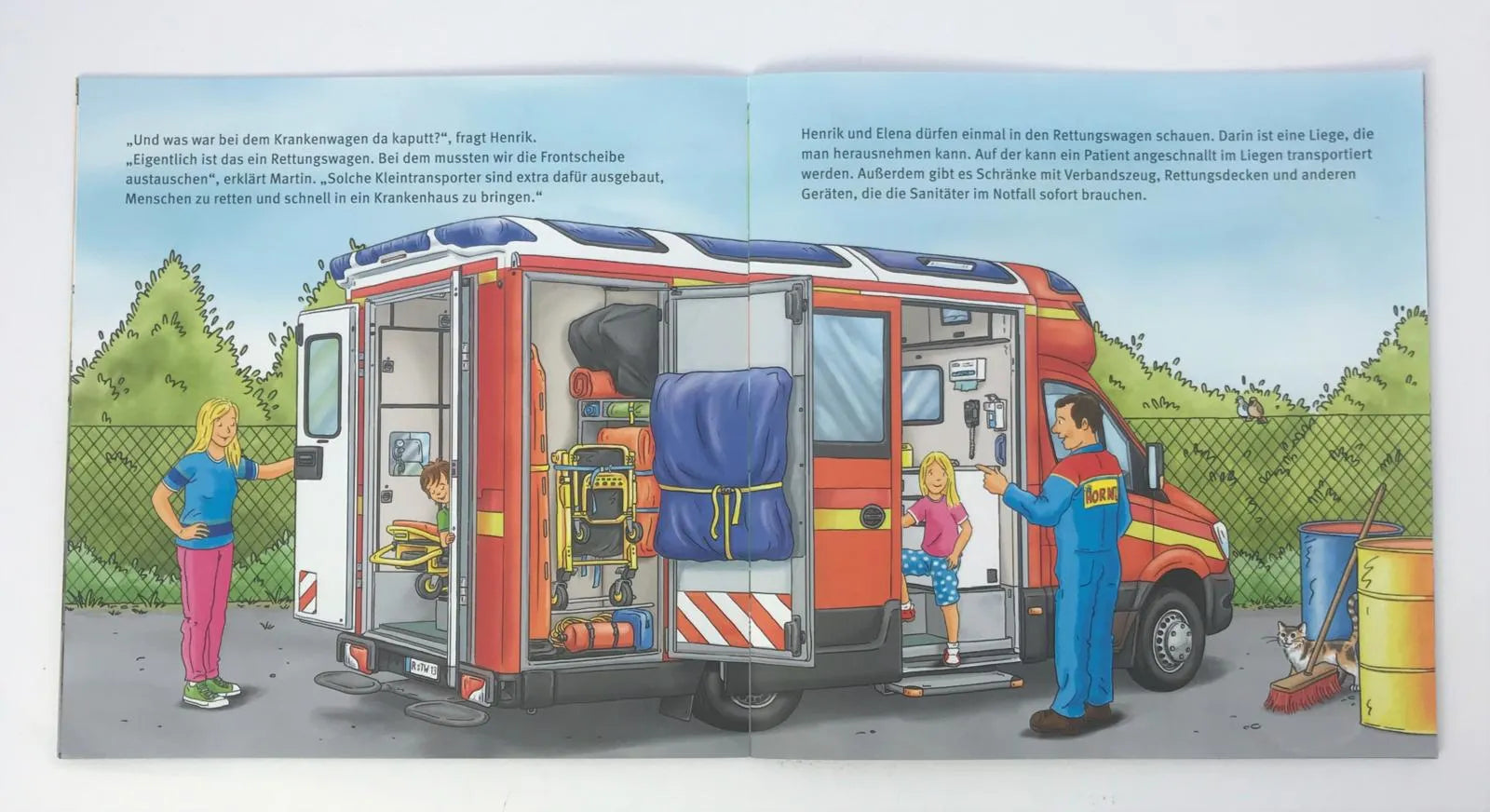 Produktansicht: LESEMAUS 158: Die Rettungsfahrzeuge (Taschenbuch)