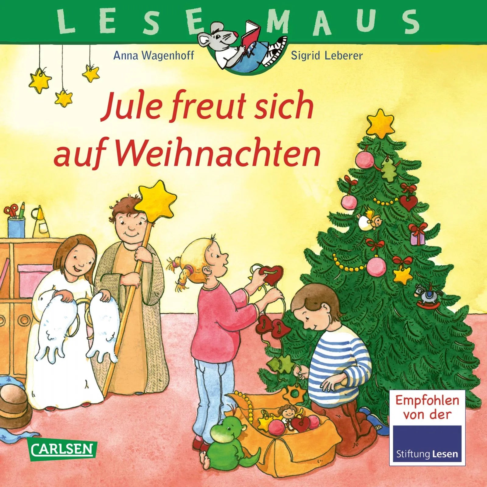 Buchcover von 'LESEMAUS 161: Jule freut sich auf Weihnachten' - Taschenbuch von Anna Wagenhoff