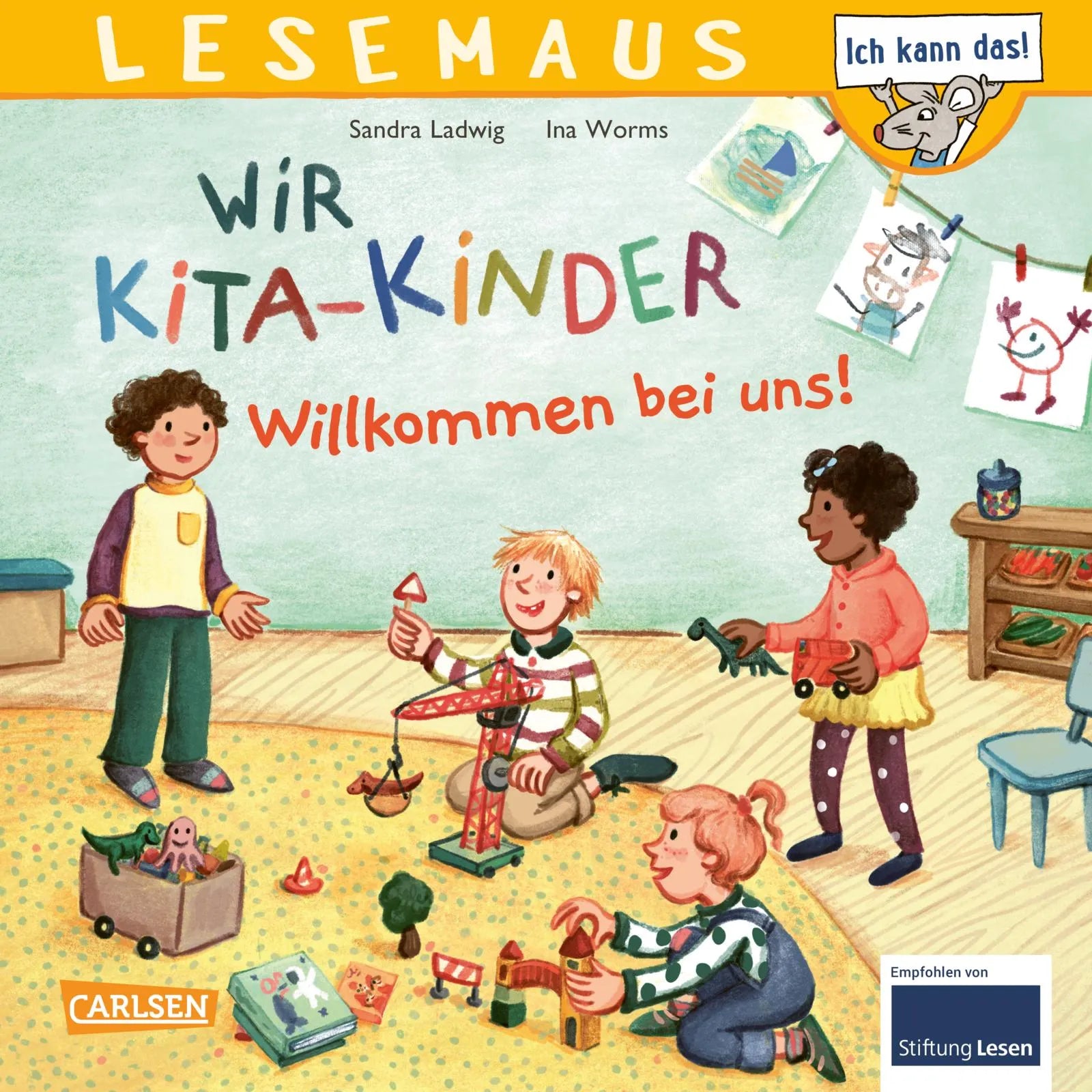 Buchcover von 'LESEMAUS 164: Wir KiTa-Kinder – Willkommen bei uns!' - Taschenbuch von Sandra Ladwig