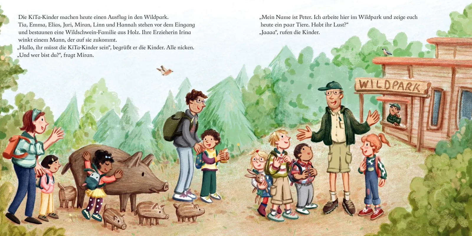 Abbildung von 'LESEMAUS 165: Wir KiTa-Kinder – Ein toller Ausflug'