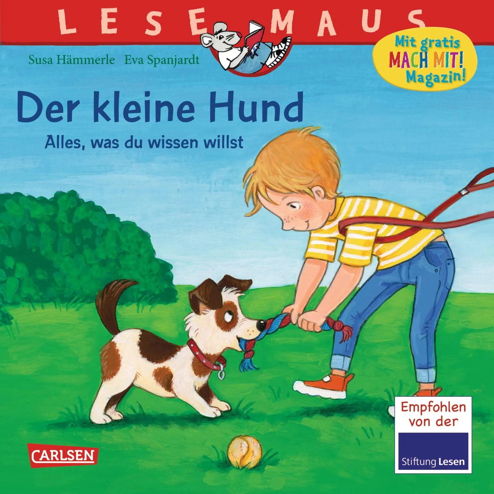 Buchcover von 'LESEMAUS 176: Der kleine Hund - alles, was du wissen willst' - Taschenbuch von Susa Hämmerle