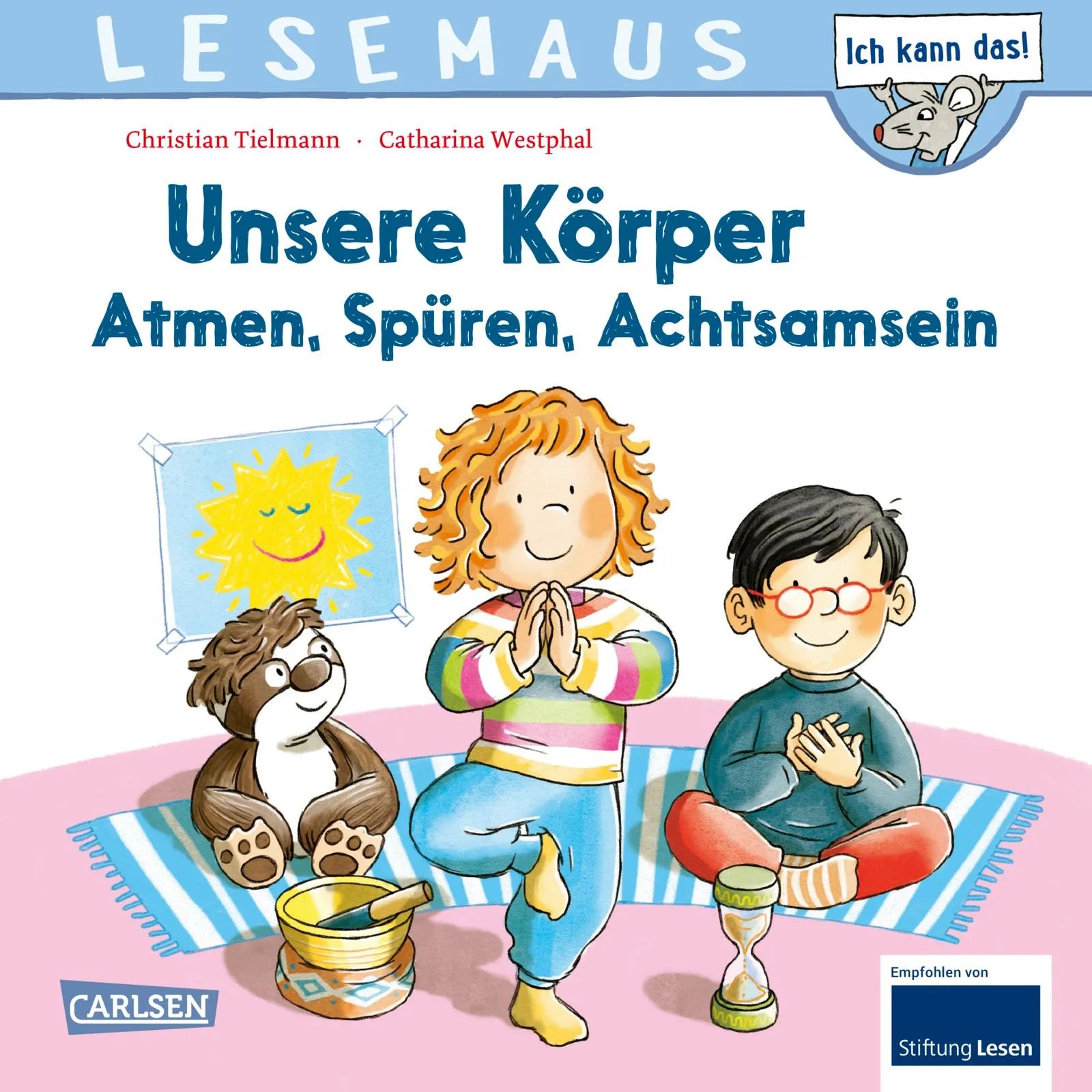 Cover: LESEMAUS 182: Unsere Körper – Atmen, Spüren, Achtsamsein (Taschenbuch) von Christian Tielmann