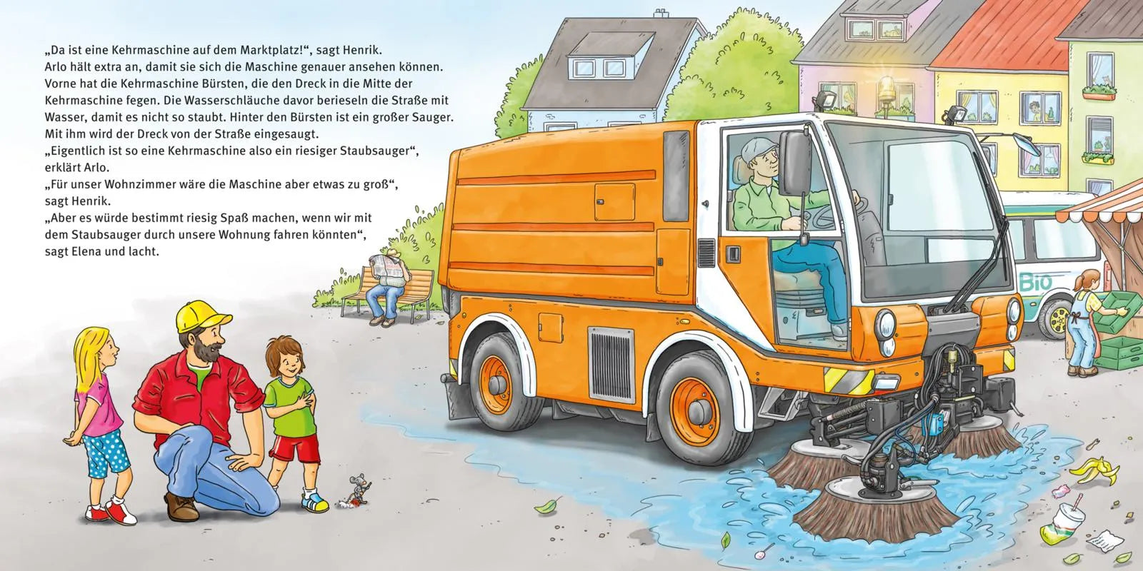Produktansicht: LESEMAUS 188: Große Fahrzeuge in der Stadt (Taschenbuch)