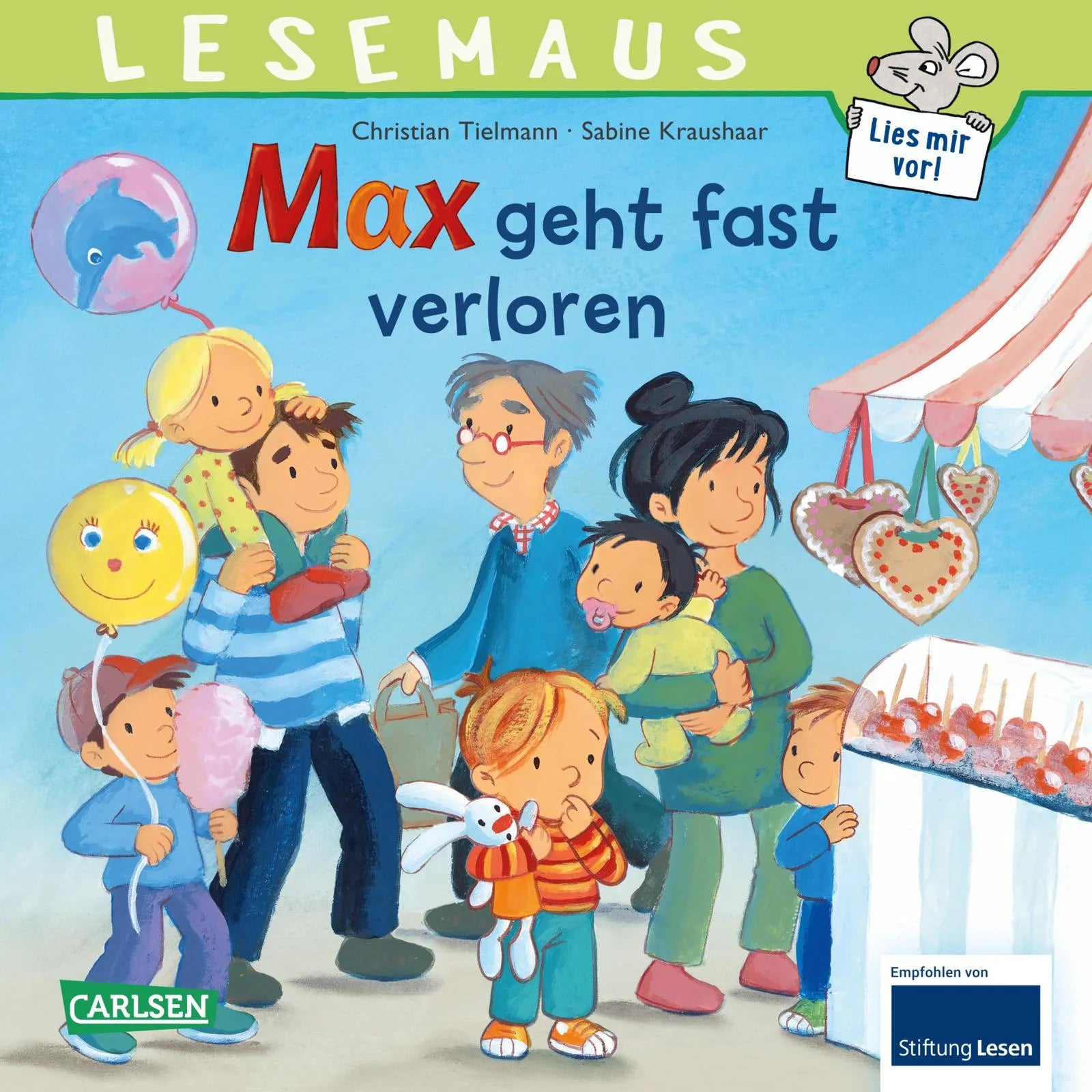 Buchcover von 'LESEMAUS 19: Max geht fast verloren' - Taschenbuch von Christian Tielmann