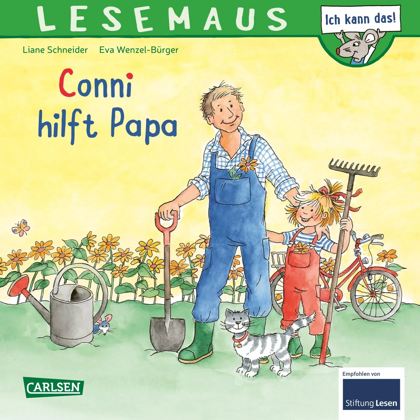 Buchcover von 'LESEMAUS 191: Conni hilft Papa' - Taschenbuch von Liane Schneider