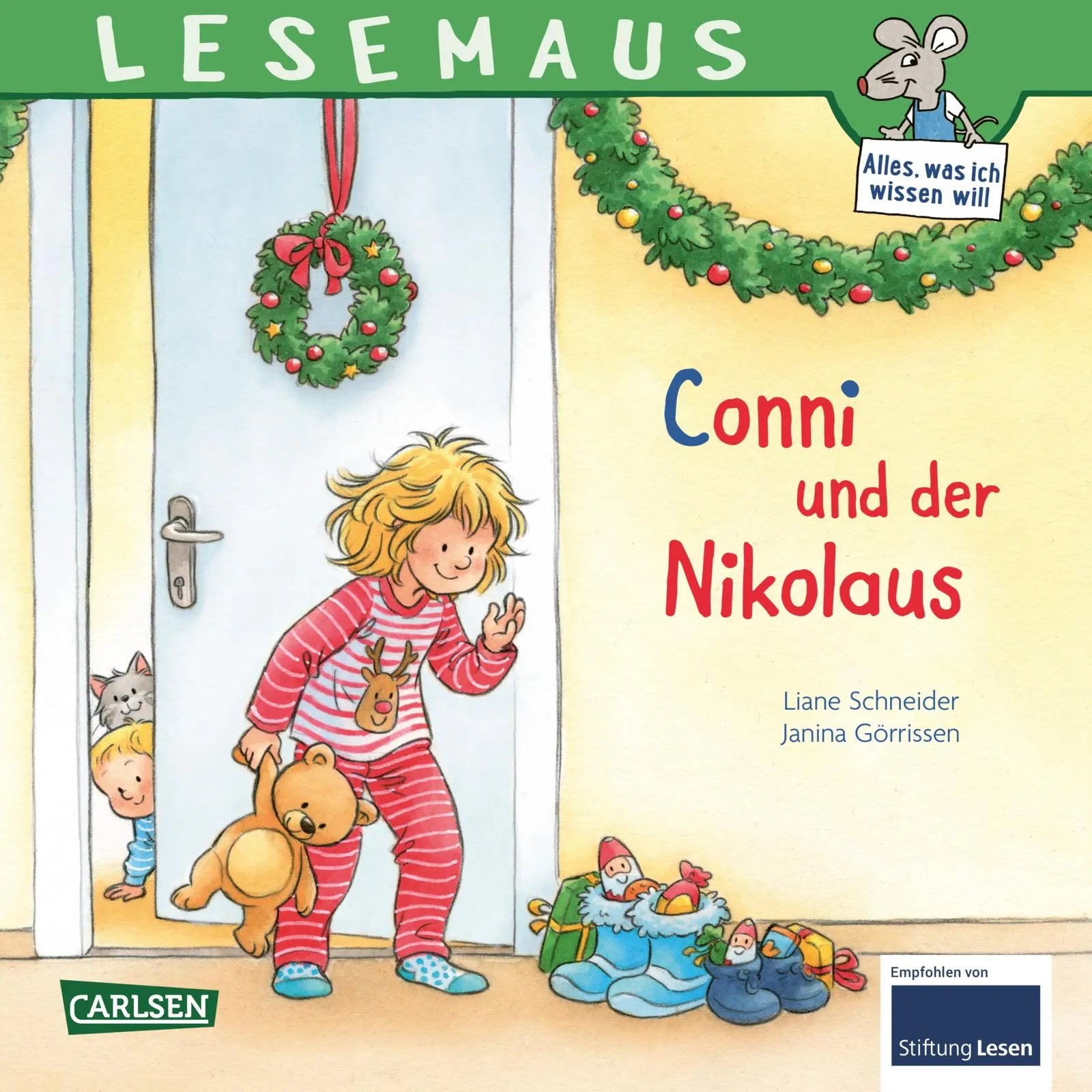 Buchcover von 'LESEMAUS 192: Conni und der Nikolaus' - Taschenbuch von Liane Schneider