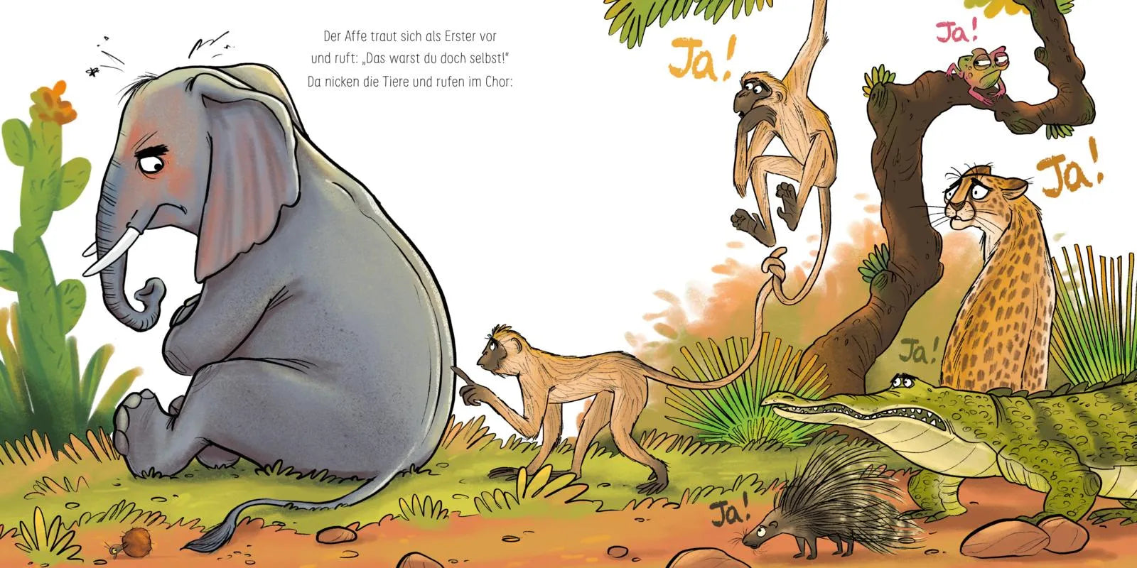 Abbildung von 'LESEMAUS 203: Elefant will durch die Wand'