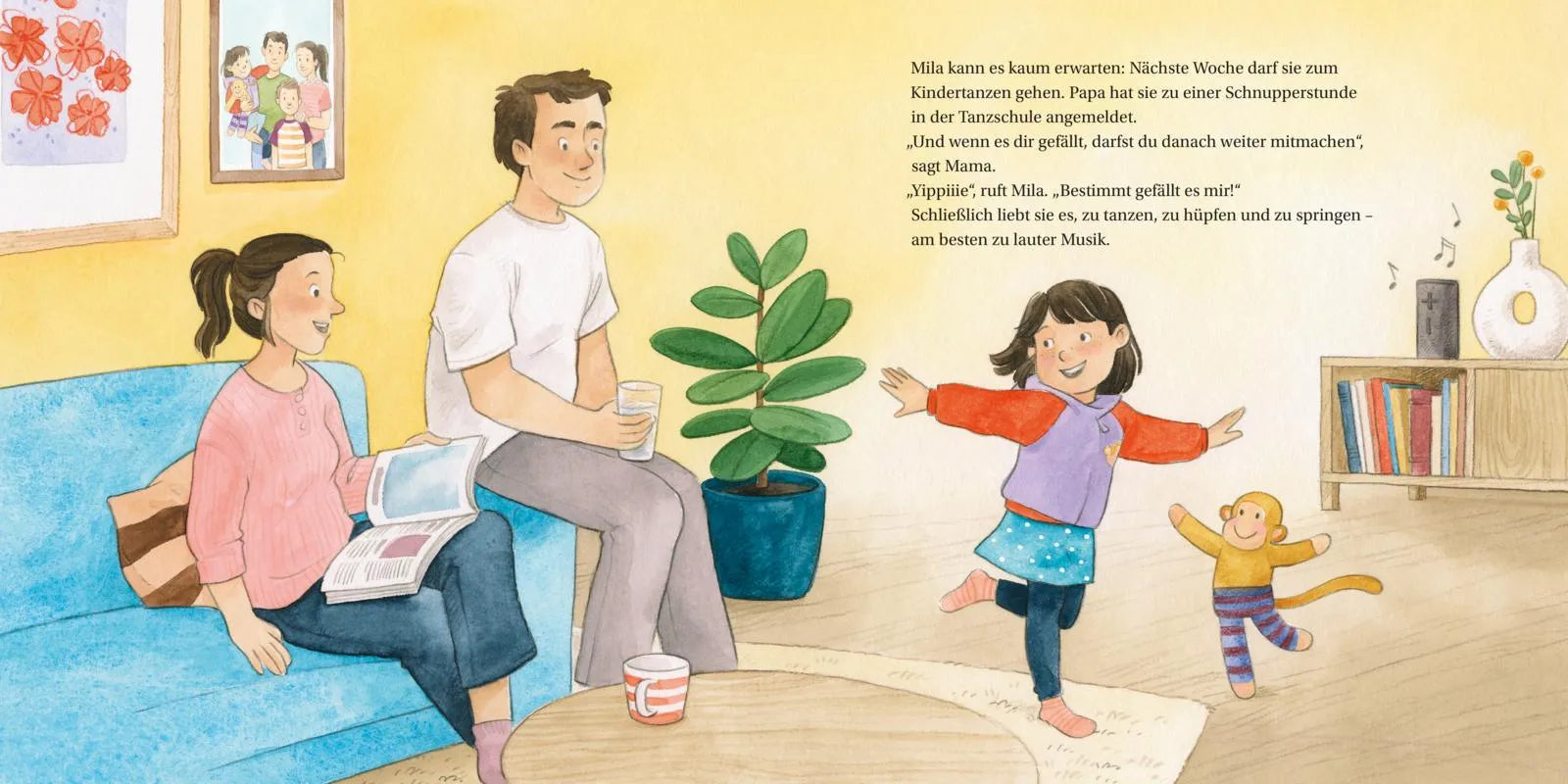 Produktansicht: LESEMAUS 215: Mila tanzt (Taschenbuch)