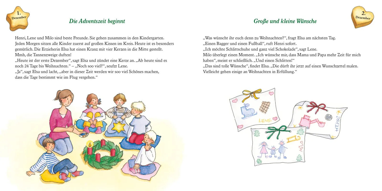 Produktansicht: LESEMAUS 24: Weihnachtszeit im Kindergarten (Taschenbuch)