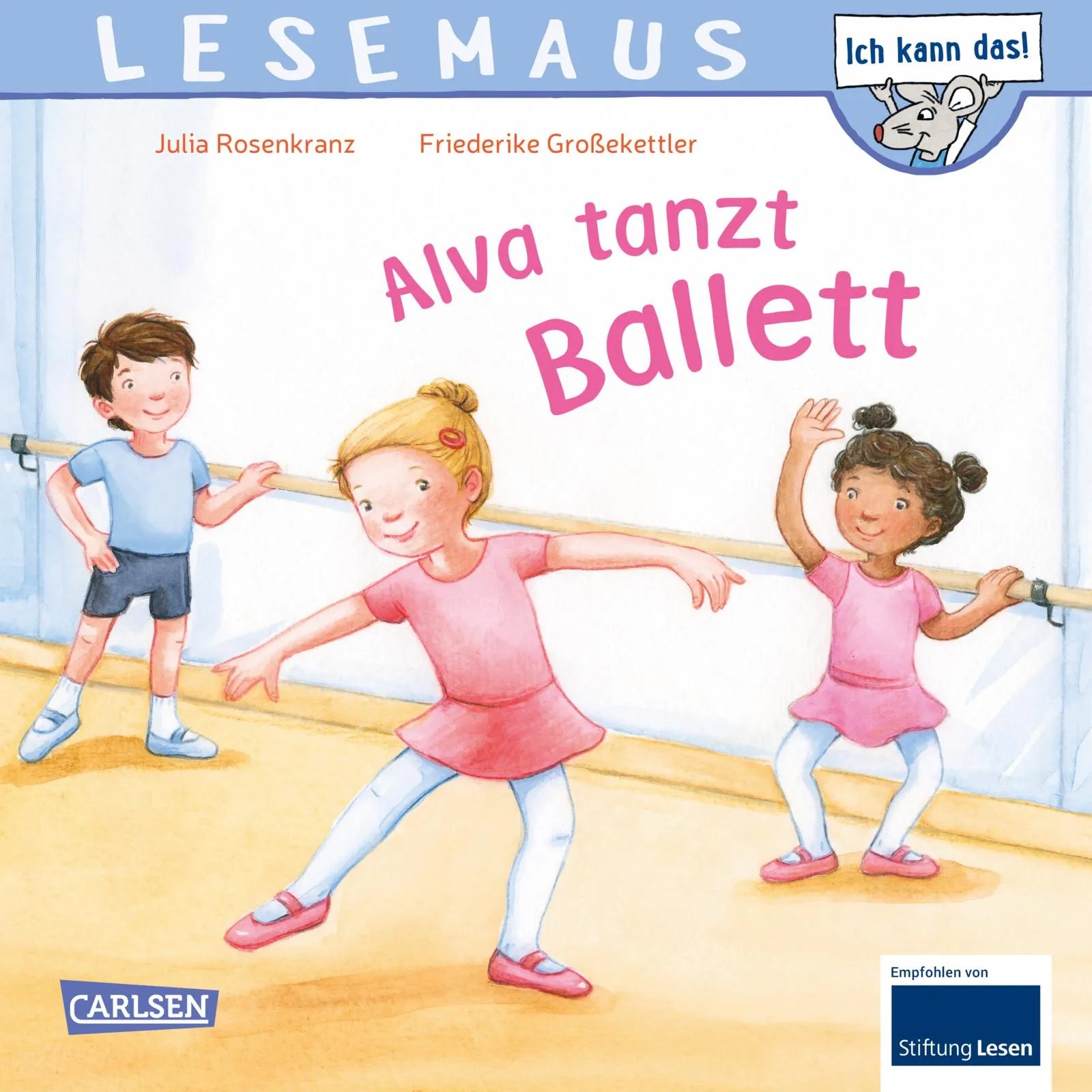 Buchcover von 'LESEMAUS 27: Alva tanzt Ballett' - Taschenbuch von Julia Rosenkranz