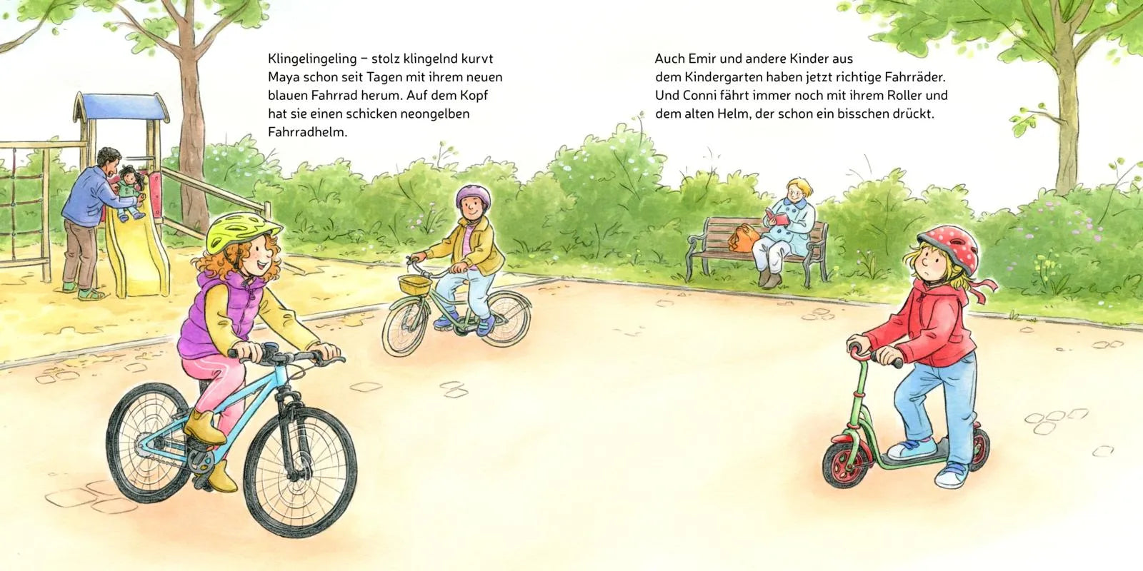 Abbildung von 'LESEMAUS 39: Conni lernt Rad fahren'