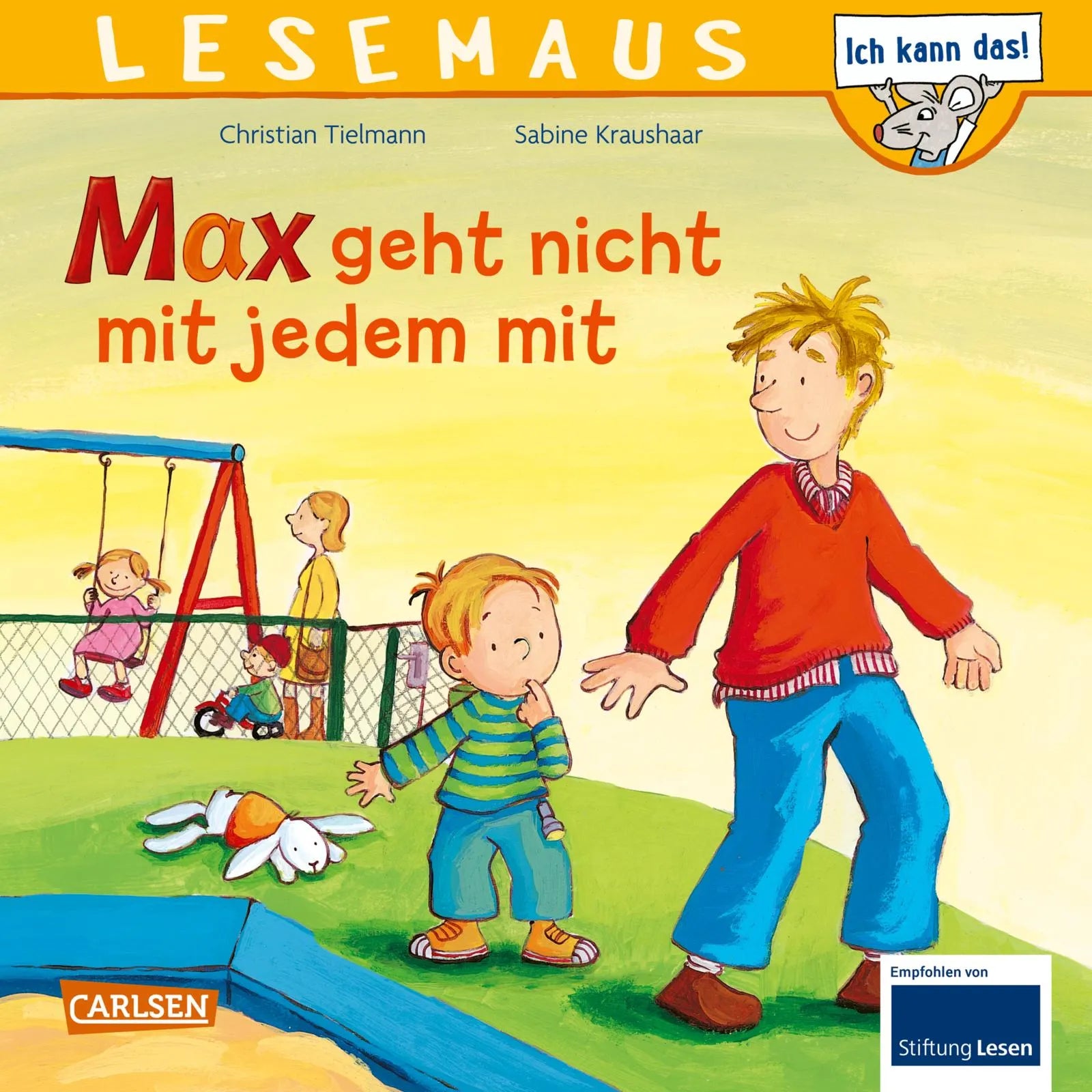 Buchcover von 'LESEMAUS 4: Max geht nicht mit jedem mit' - Taschenbuch von Christian Tielmann