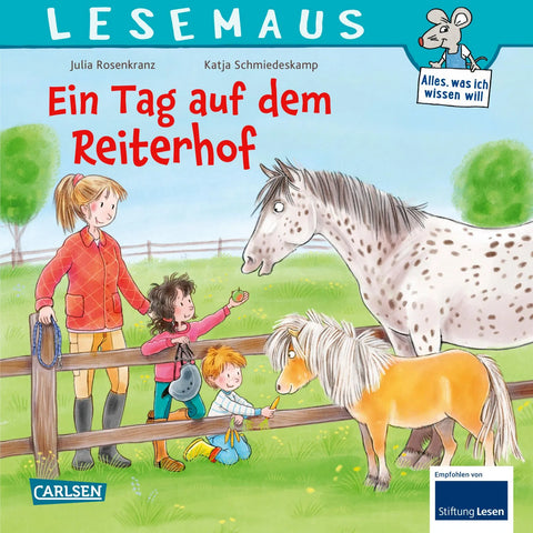 LESEMAUS 40: Ein Tag auf dem Reiterhof