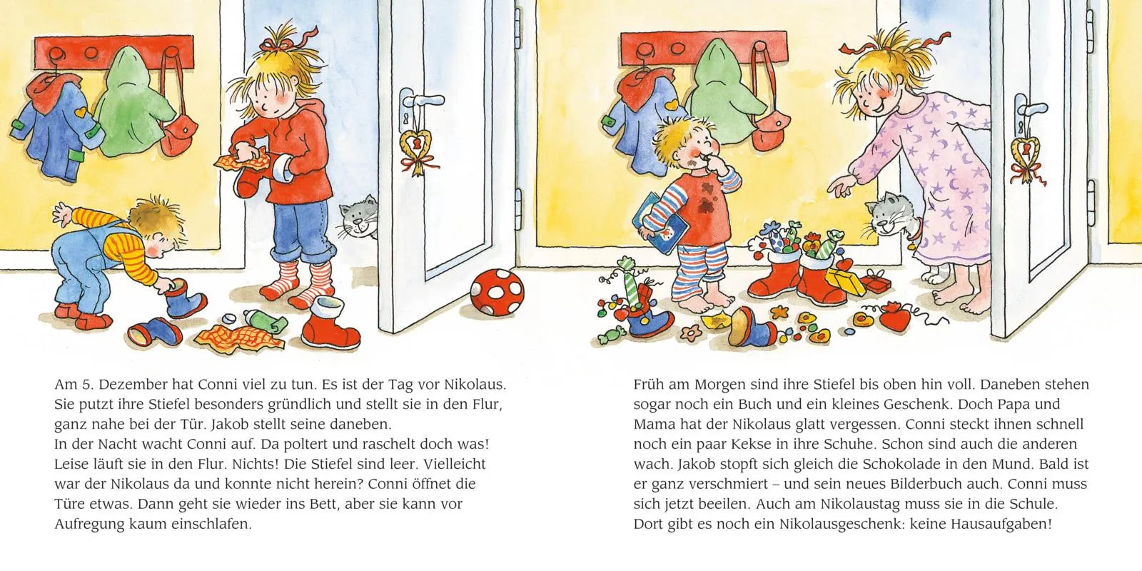 Detailansicht: LESEMAUS 58: Conni feiert Weihnachten (Taschenbuch)