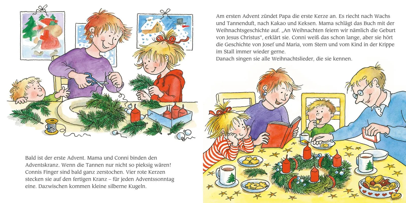 Detailansicht: LESEMAUS 58: Conni feiert Weihnachten (Taschenbuch)