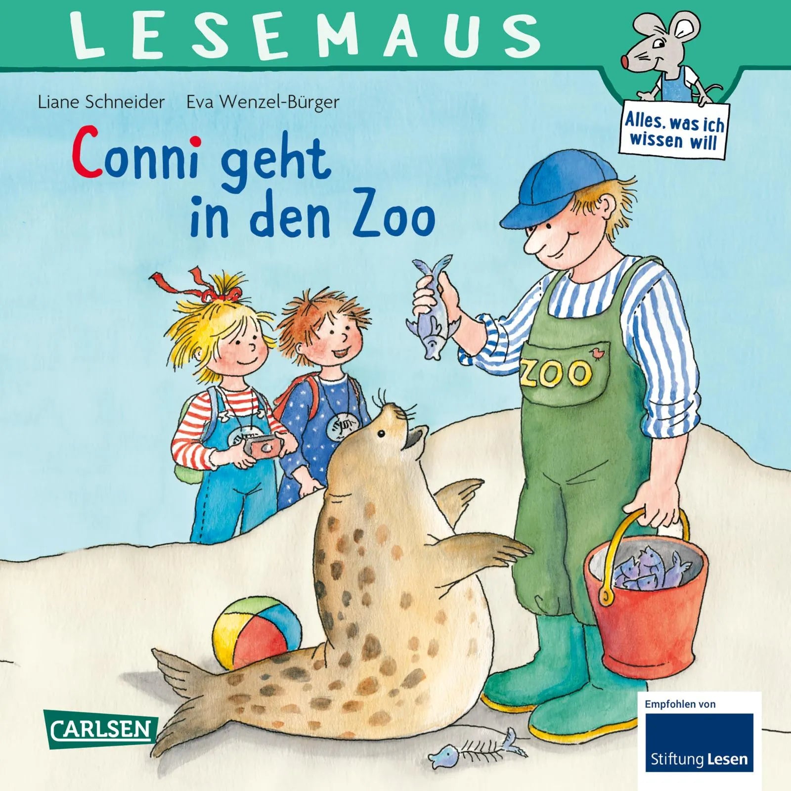 Buchcover von 'LESEMAUS 59: Conni geht in den Zoo' - Taschenbuch von Liane Schneider