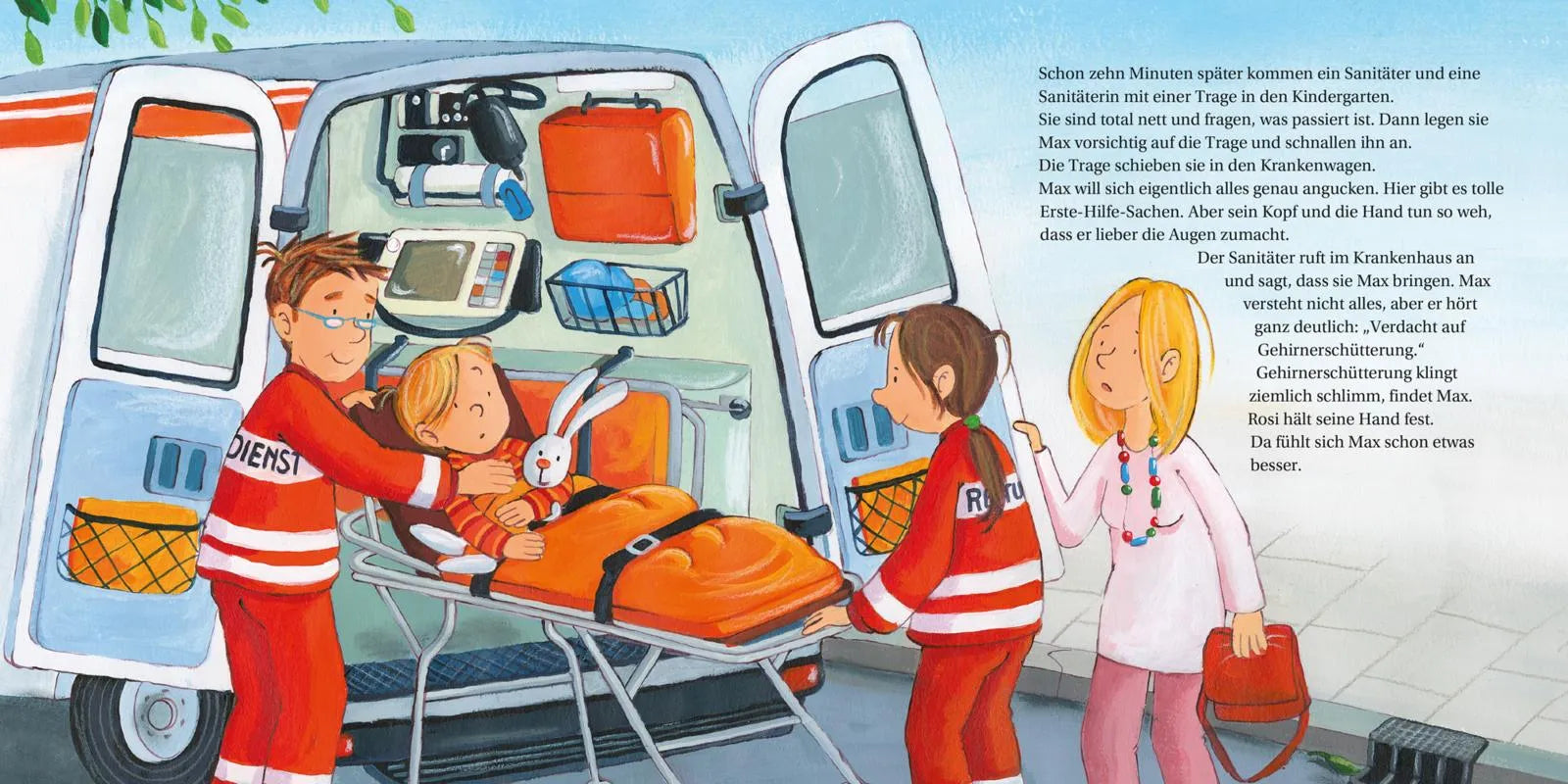 Produktansicht: LESEMAUS 64: Max im Krankenhaus (Taschenbuch)