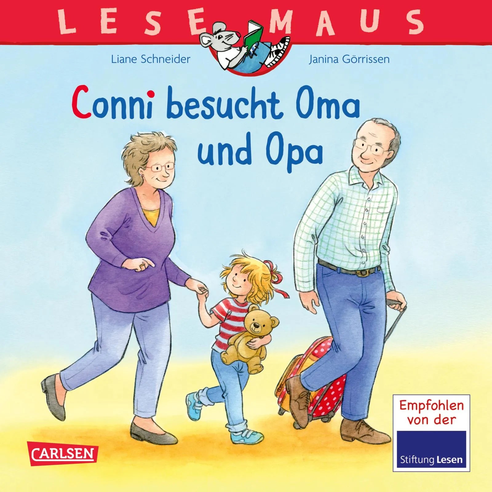 Buchcover von 'LESEMAUS 69: Conni besucht Oma und Opa' - Taschenbuch von Liane Schneider