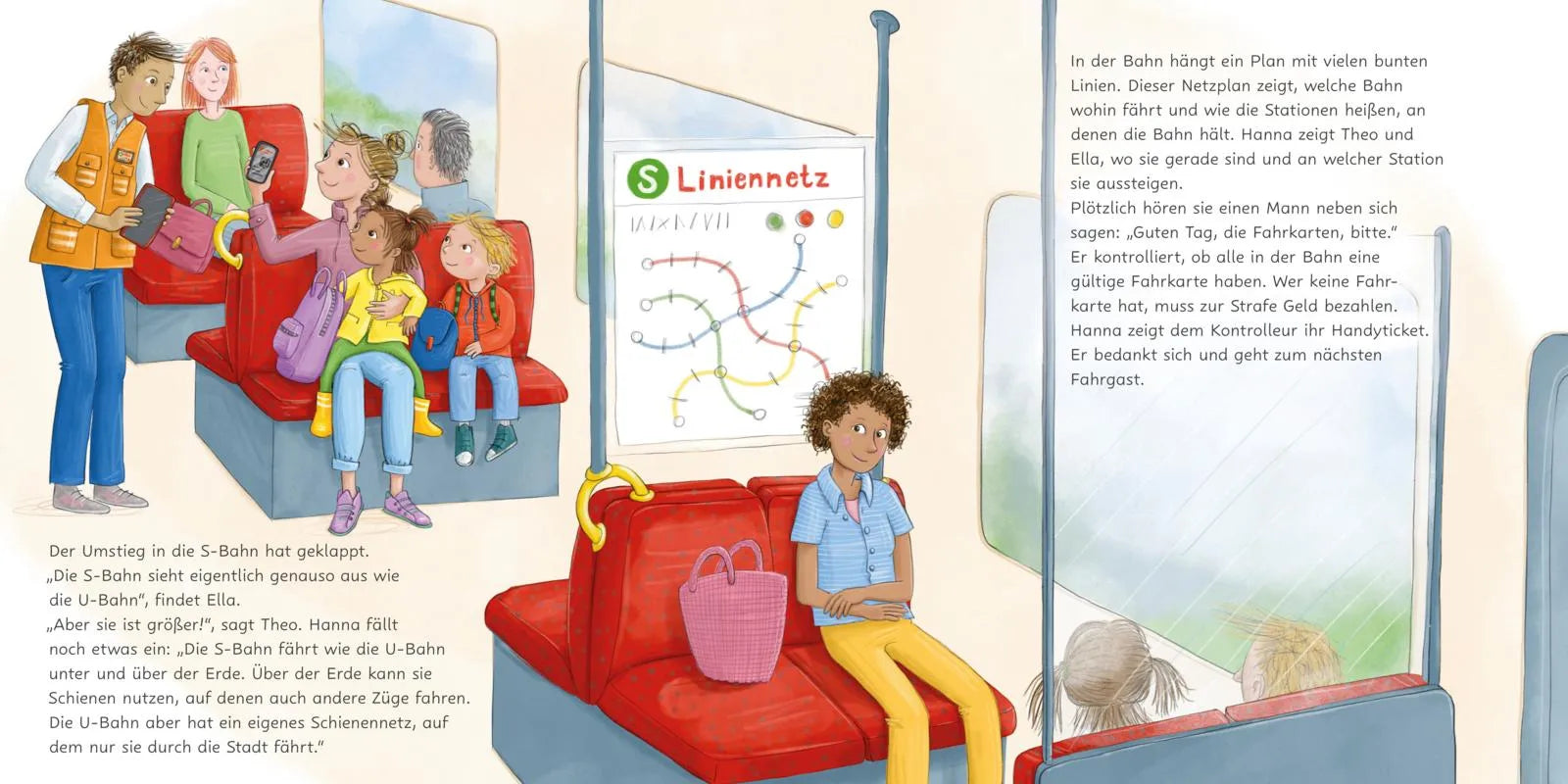 Produktansicht: LESEMAUS 74: Wir fahren mit Bus und Bahn (Taschenbuch)