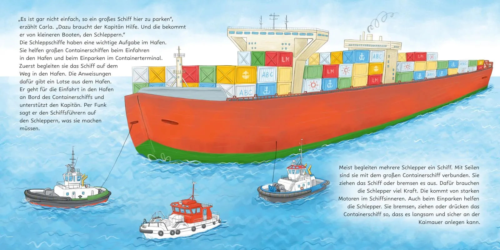 Sandra Ladwig - LESEMAUS 75: Große und kleine Schiffe im Hafen