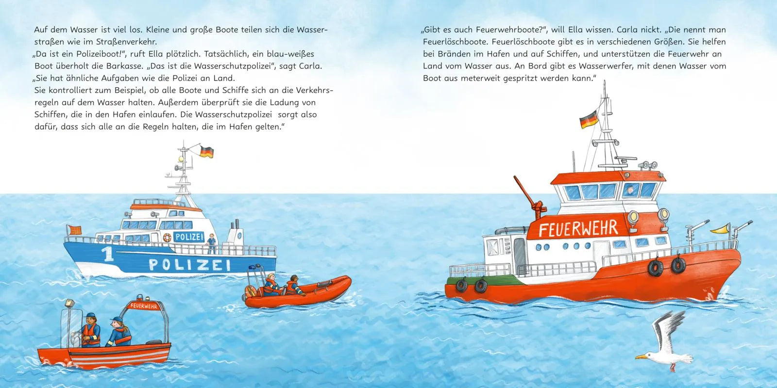 Abbildung von 'LESEMAUS 75: Große und kleine Schiffe im Hafen'