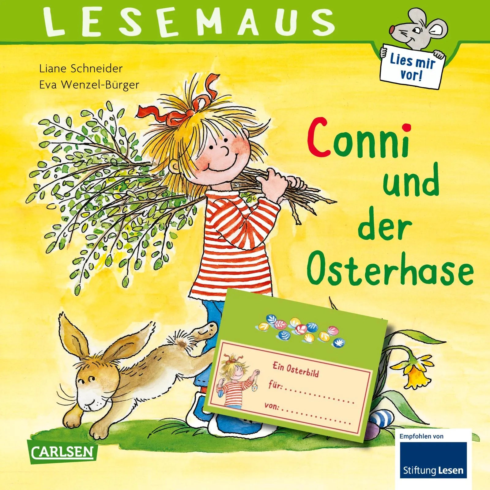 Buchcover von 'LESEMAUS 77: Conni und der Osterhase' - Taschenbuch von Liane Schneider