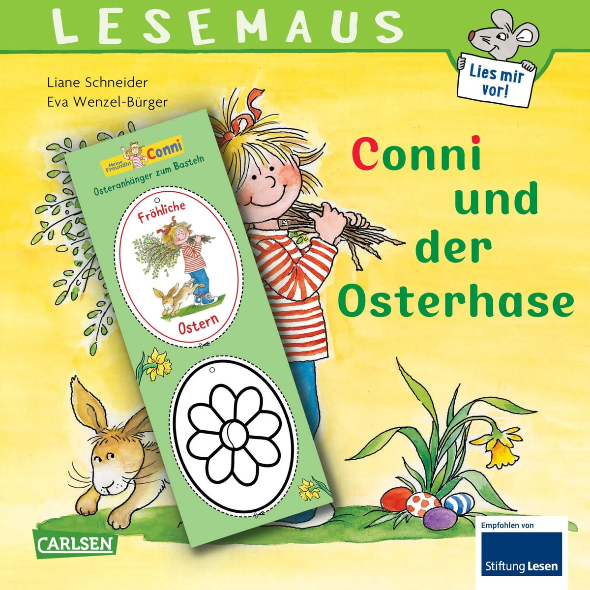 Cover: LESEMAUS 77: Conni und der Osterhase (Taschenbuch) von Liane Schneider