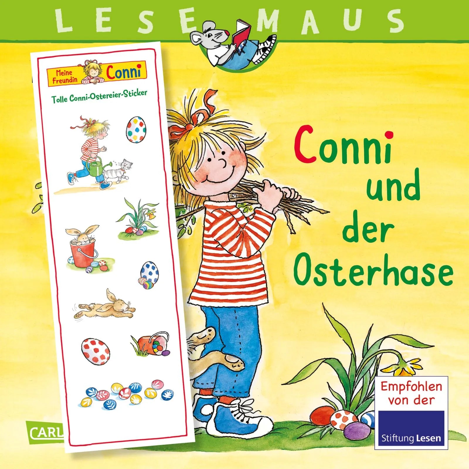 Buchcover von 'LESEMAUS 77: Conni und der Osterhase' - Taschenbuch von Liane Schneider