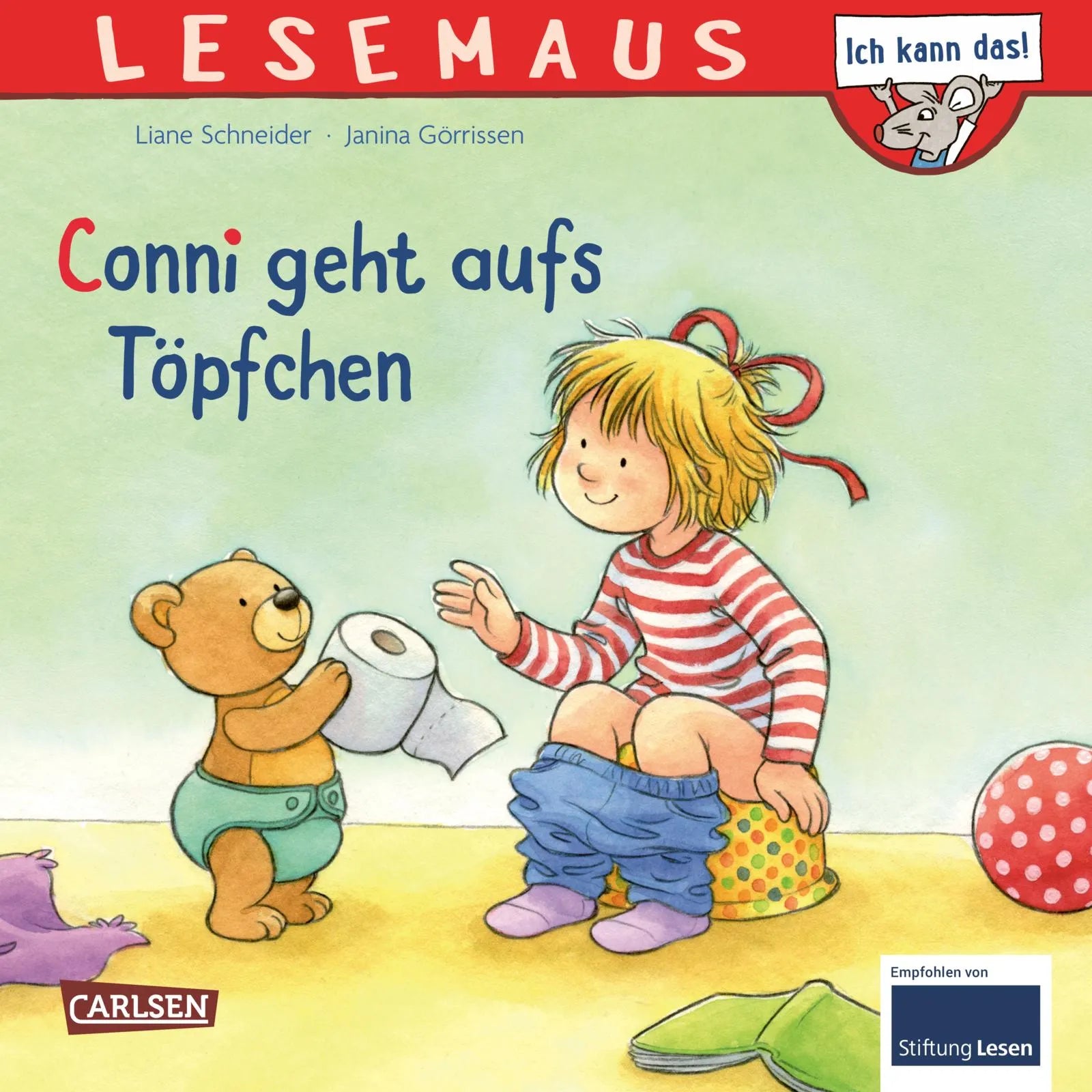 Buchcover von 'LESEMAUS 83: Conni geht aufs Töpfchen' - Taschenbuch von Liane Schneider