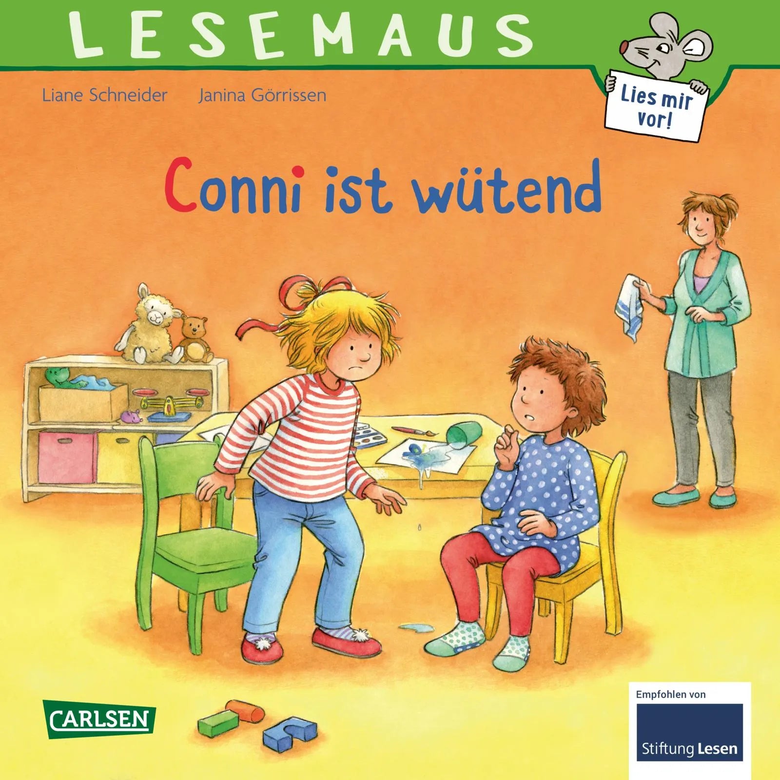 Buchcover von 'LESEMAUS 86: Conni ist wütend' - Taschenbuch von Liane Schneider