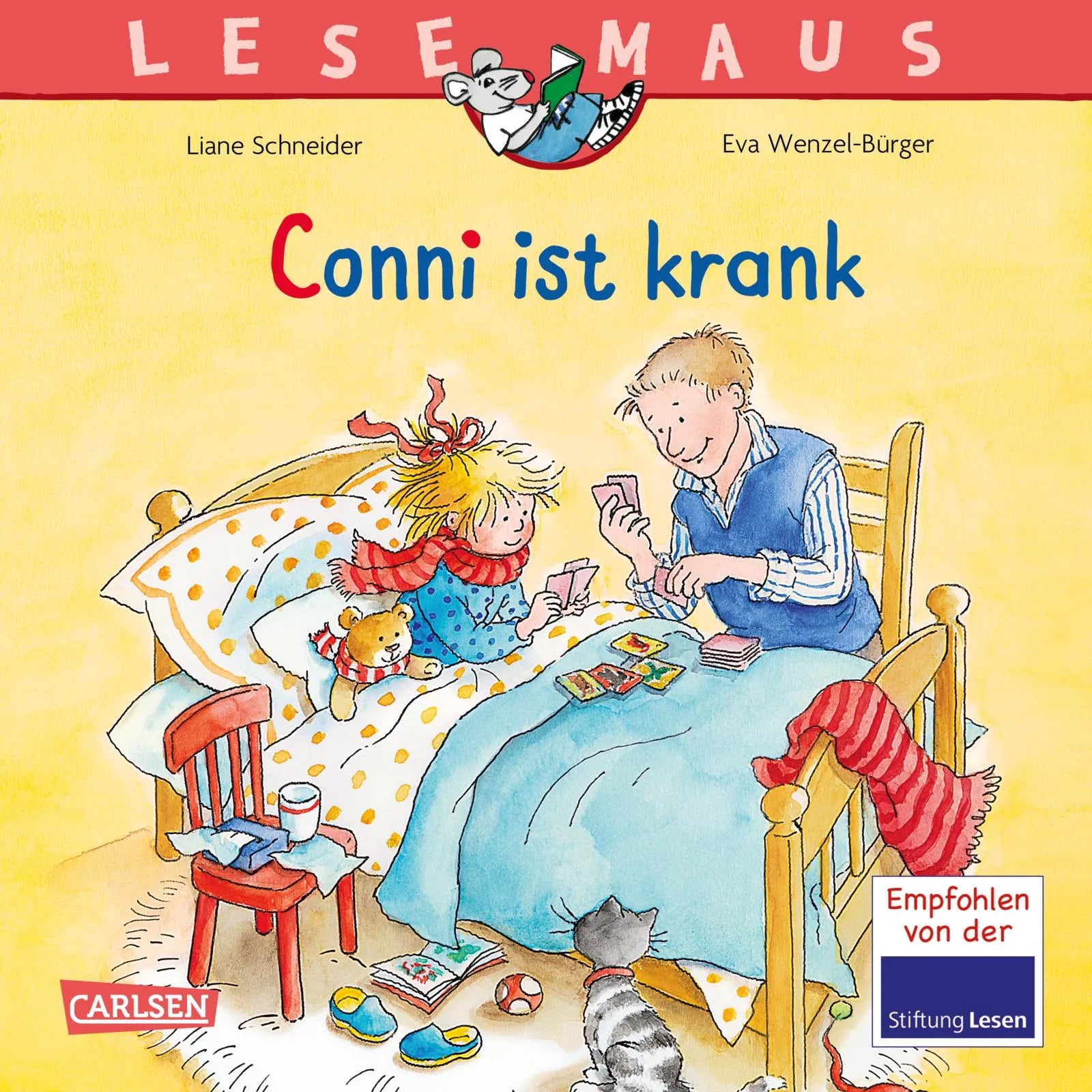 Buchcover von 'LESEMAUS 87: Conni ist krank' - Taschenbuch von Liane Schneider
