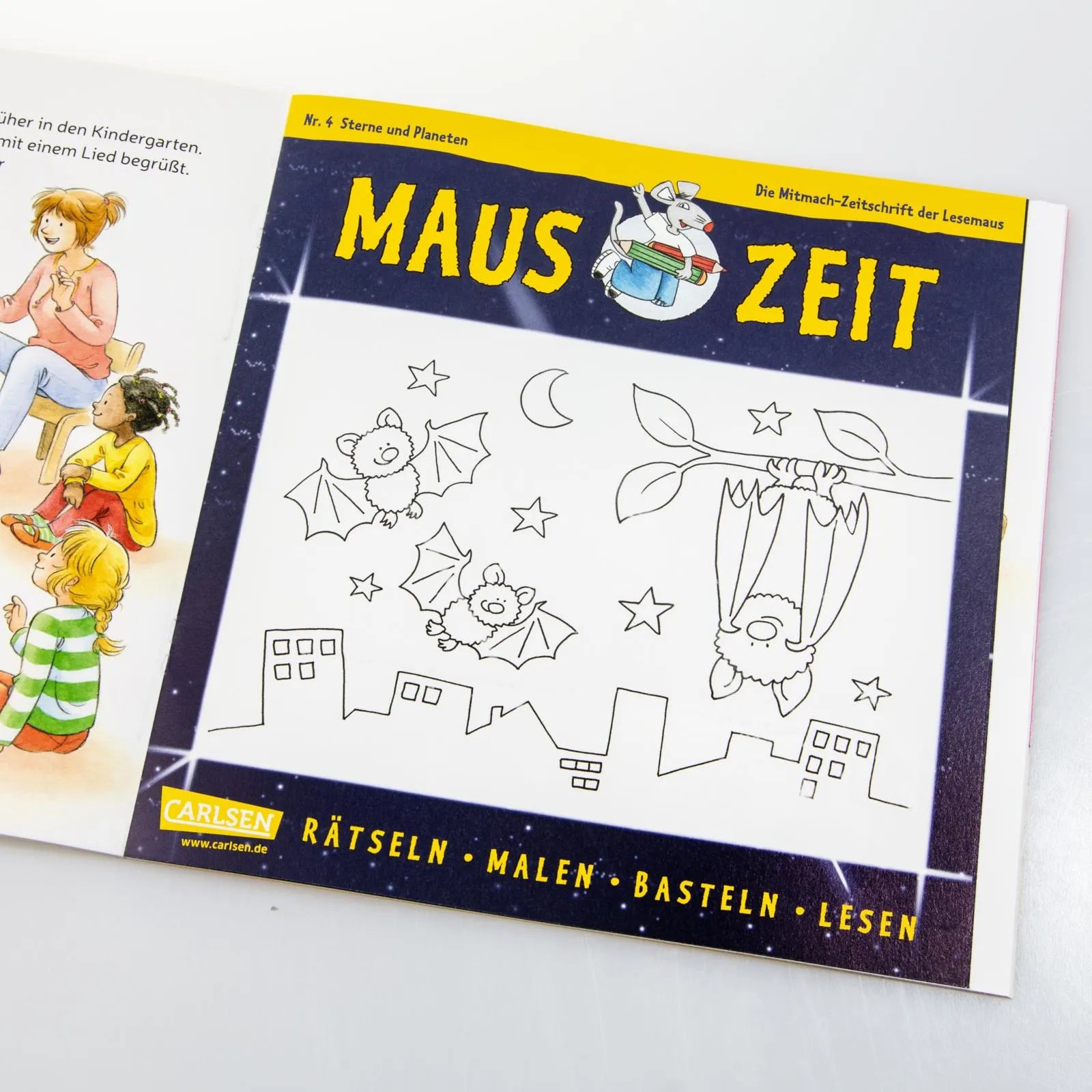 Produktansicht: LESEMAUS 9: Conni kommt in den Kindergarten (Taschenbuch)