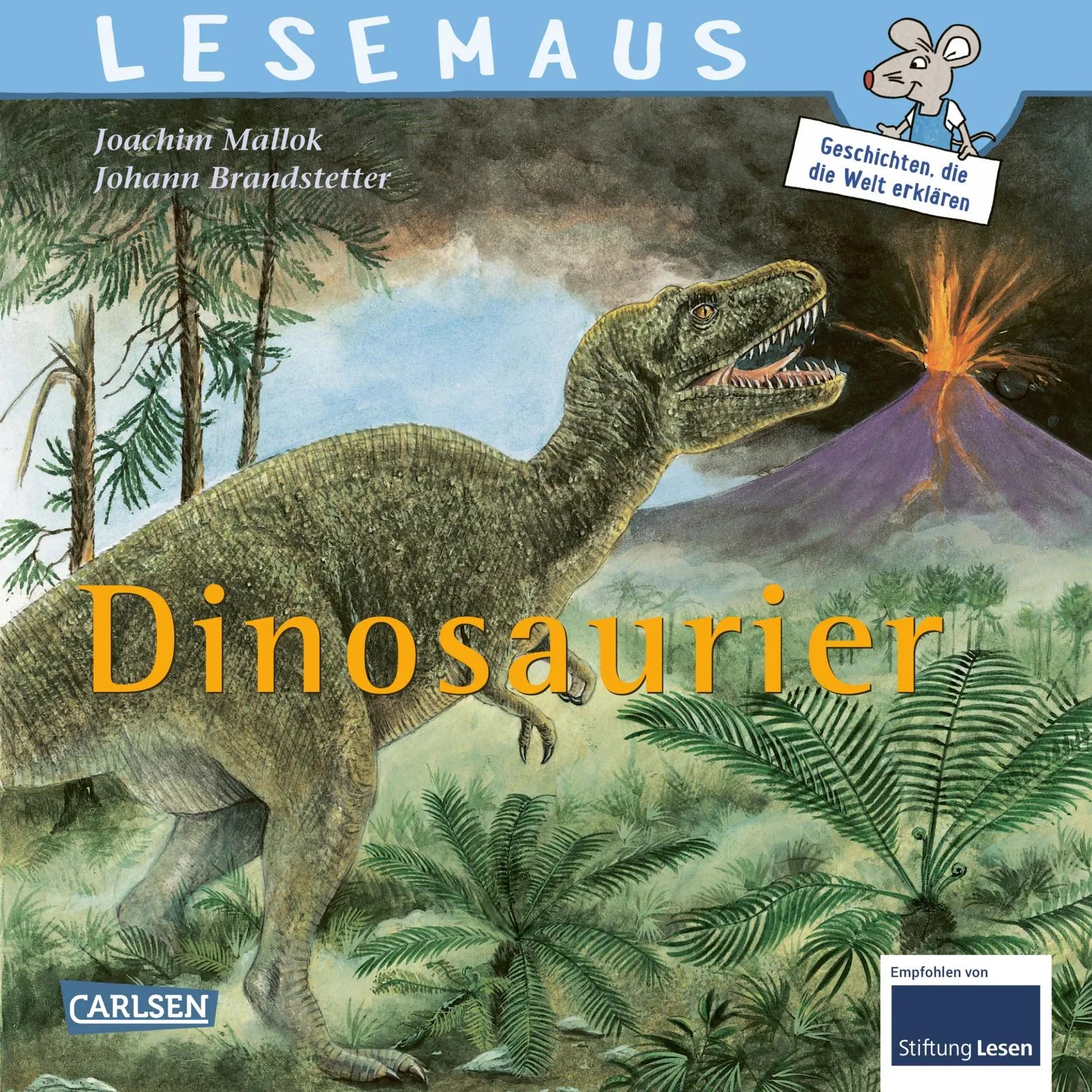Buchcover von 'LESEMAUS 95: Dinosaurier' - Taschenbuch von Joachim Mallok