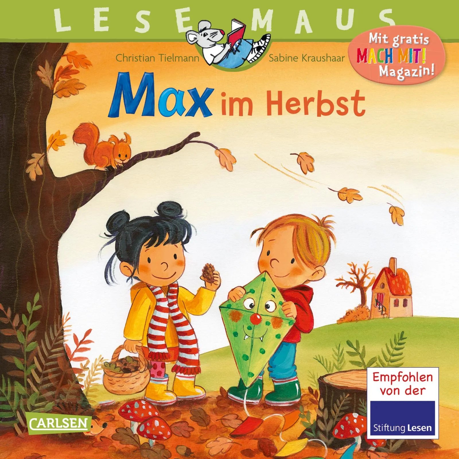 Buchcover von 'LESEMAUS 96: Max im Herbst' - Taschenbuch von Christian Tielmann