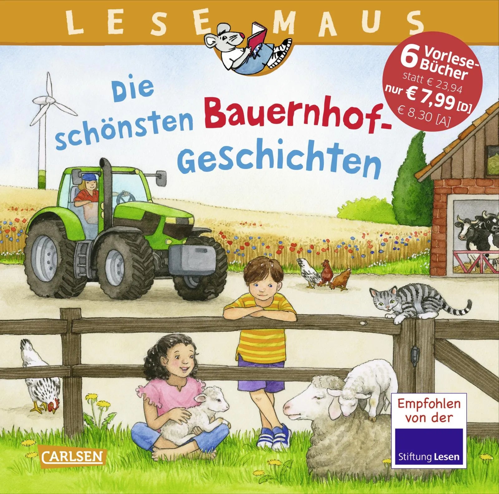 Buchcover von 'LESEMAUS Sonderbände: Die schönsten Bauernhof-Geschichten' - Gebundene Ausgabe von Christian Tielmann