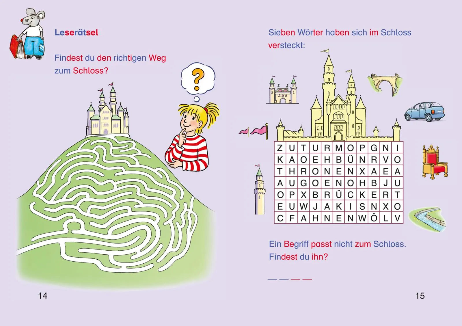 Abbildung von 'LESEMAUS zum Lesenlernen Sammelbände: Die schönsten Prinzessinnen-Silben-Geschichten'