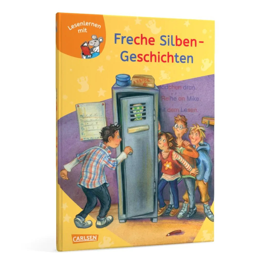 Produktansicht: LESEMAUS zum Lesenlernen Sammelbände: Freche Silben-Geschichten (Gebundene Ausgabe)
