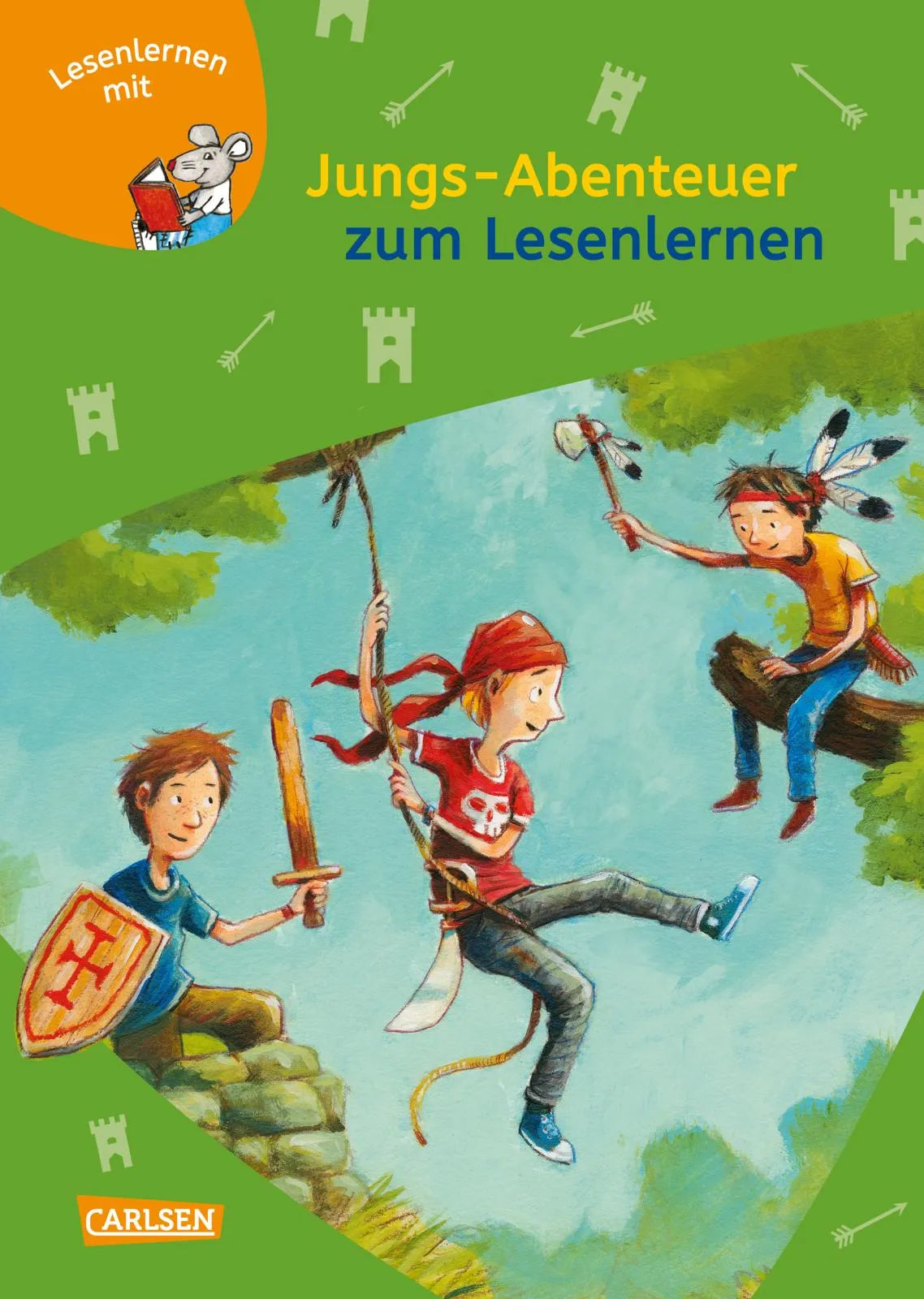 Buchcover von 'LESEMAUS zum Lesenlernen Sammelbände: Jungs-Abenteuer zum Lesenlernen' - Gebundene Ausgabe von Ursel Scheffler
