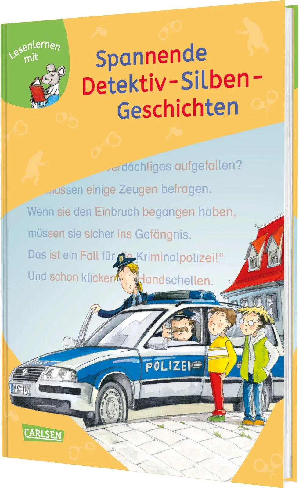 Cover: LESEMAUS zum Lesenlernen Sammelbände: Spannende Detektiv-Silben-Geschichten (Hardcover)