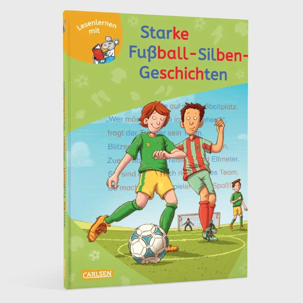 Ralf Butschkow - LESEMAUS zum Lesenlernen Sammelbände: Starke Fußball-Silben-Geschichten