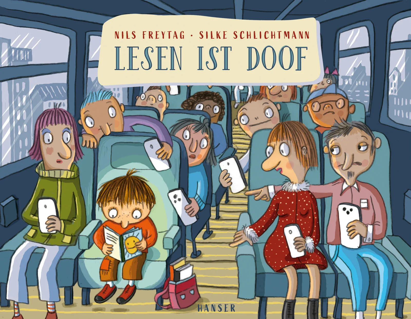 Buchcover von 'Lesen ist doof' - Gebundene Ausgabe von Nils Freytag